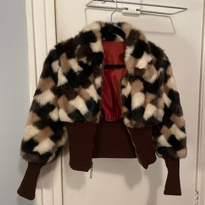 Vintage Faux Fur Jacket